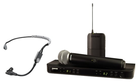 Shure BLX1288/SM35 Dual Channel Combo Wireless System