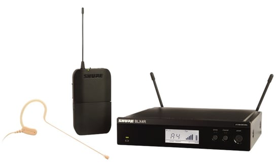 Shure BLX14R/MX53 Headworn Wireless System, Channel 38