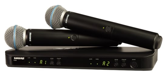 Shure BLX288UK/B58 Dual Handheld Wireless Microphone System