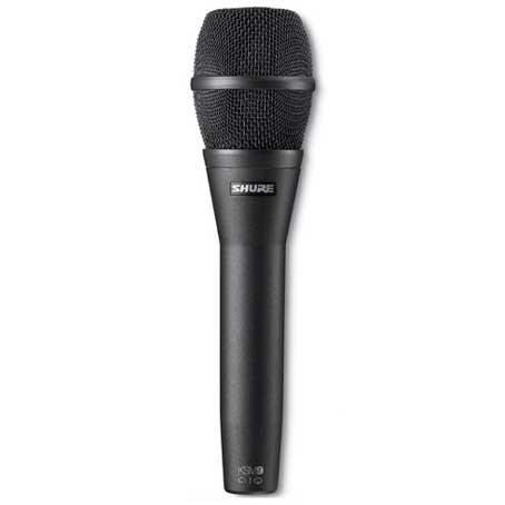 Shure KSM-9 Handheld Condenser Microphone, Black