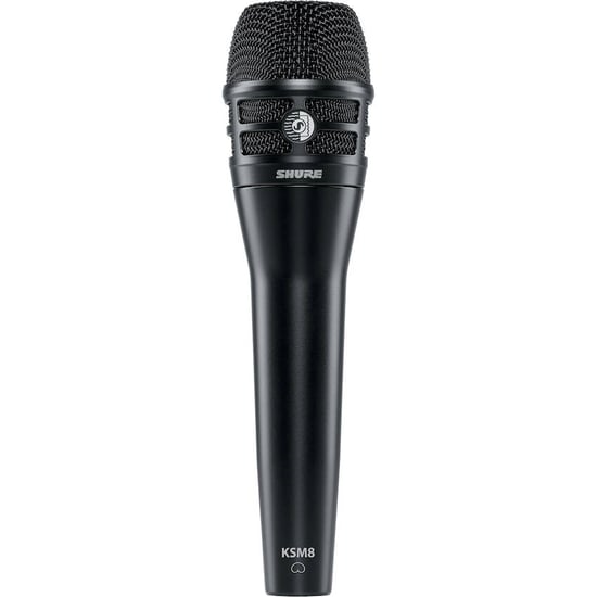 Shure KSM8 Dualdyne Vocal Microphone, Black