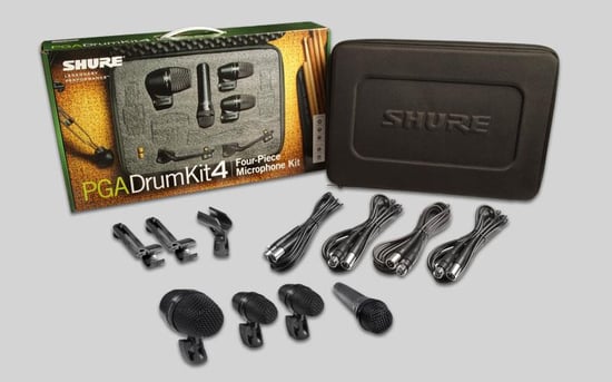 Shure PGA DRUMKIT4 Drum Kit Microphones