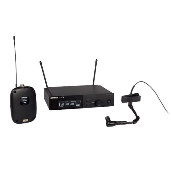 Shure SLXD14/98H Digital Wireless Instrument System with Beta98 Clip-on Microphone