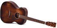 Sigma Guitars 00M-15SE Aged Electro-Acoustic, Mahogany Distressed Satin