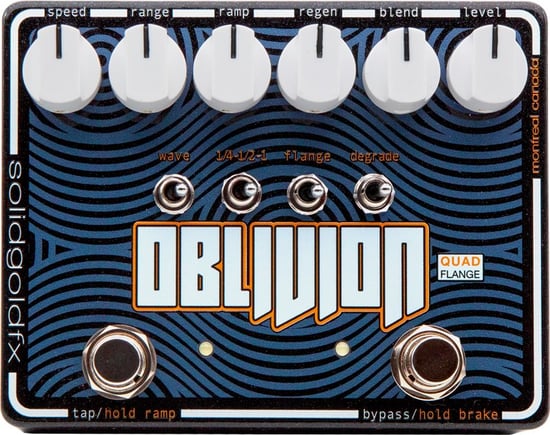 SolidGoldFX Oblivion Flanger Pedal