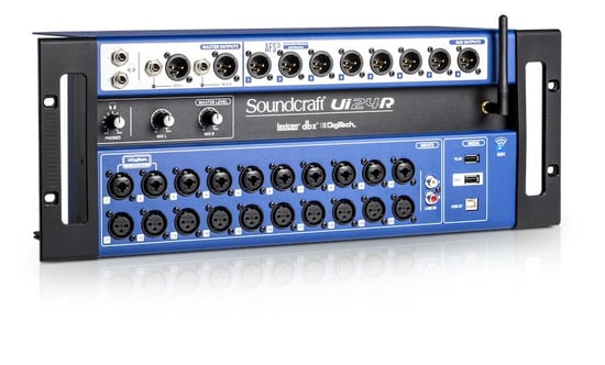 Soundcraft Ui24R Digital Mixing and Multitrack Recording System
