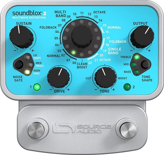 Source Audio SA220 Soundblox 2 Multiwave Guitar Distortion Pedal