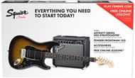 Squier Affinity Stratocaster Pack HSS, Brown Sunburst