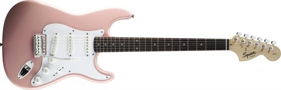 Squier Affinity Stratocaster (Shell Pink, Rosewood)