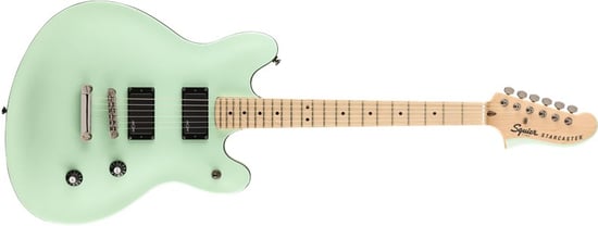 Squier Contemporary Active Starcaster, Maple, Surf Pearl