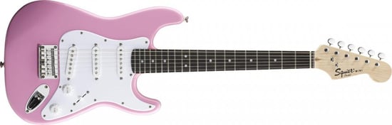 Squier Mini Guitar (Pink)