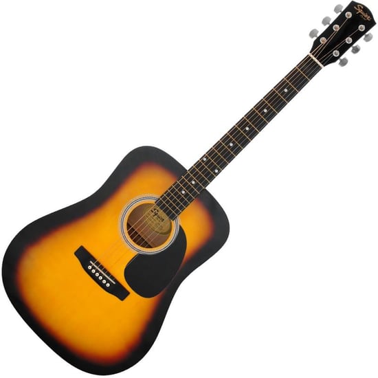 Squier SA-105 Acoustic Guitar Pack (Sunburst)