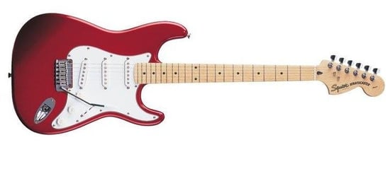 Squier Standard Stratocaster (Candy Apple Red, Maple)