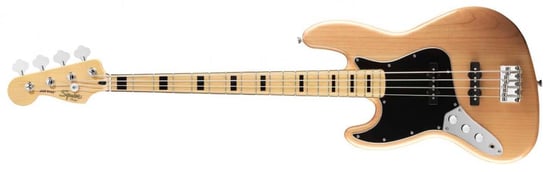 Squier Vintage Modified Jazz Bass '70s Left-Handed (Natural)