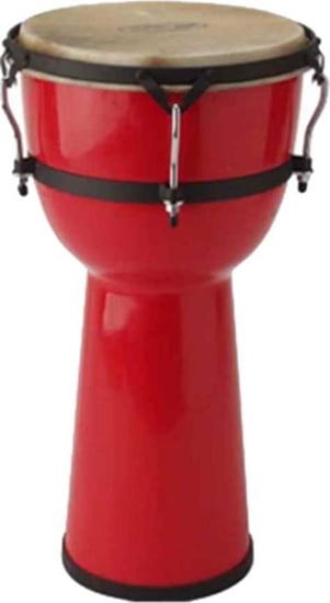 Stagg Djembe (12in, Red) - DPY-12-RD