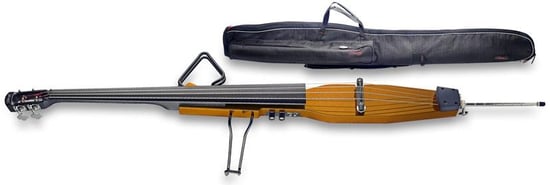 Stagg EDB-3/4 Electric Double Bass (Honey)