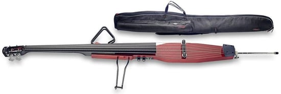 Stagg EDB-3/4 Electric Double Bass (Trans Red)