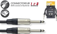 Stagg NGC Instrument Cable (1.5m/5ft, Neutrik/Rean) - NGC1.5R