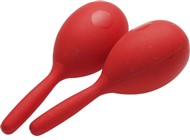 Stagg Plastic Maracas (Red) - MRP-19RD