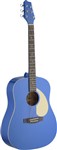 Stagg SA30D Dreadnought Acoustic Guitar (Blue)