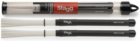 Stagg Poly Bristle Nylon Brushes