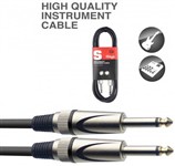 Stagg SGC Deluxe Instrument Cable (3m/10ft) - SGC3DL