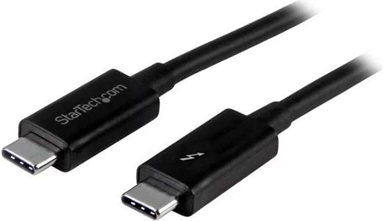 StarTech TBLT3MM2M Thunderbolt 3 USB-C Data Cable, 2m, Black