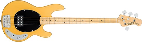 Sterling RAY24 StingRay Classic Bass, Butterscotch