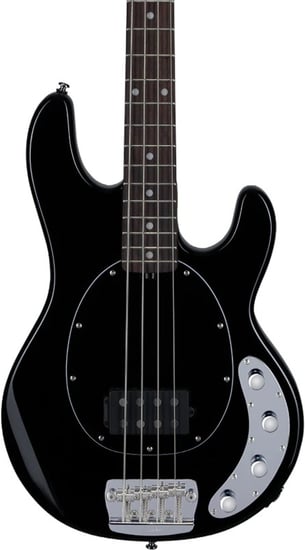 Sterling RAY34 StingRay Bass, Black