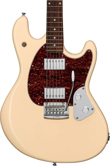 Sterling SR50 StingRay Guitar, Buttermilk