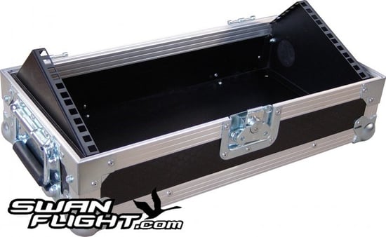 Swan Flight 4U Sloped Mixer Flight Case