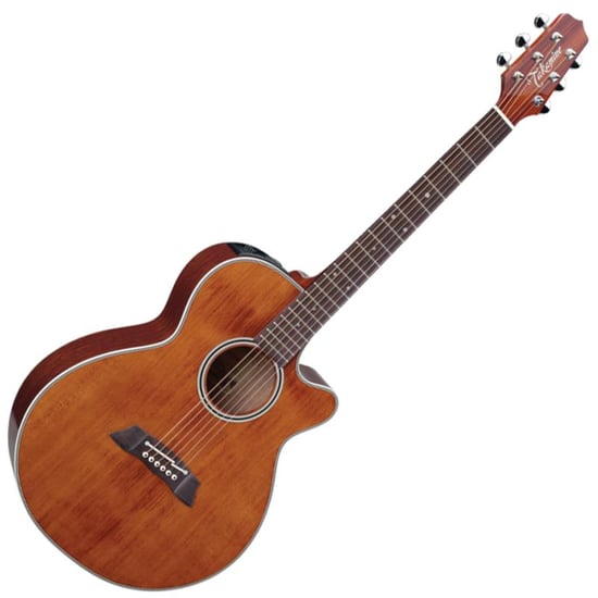 Takamine EF261S FXC Grand Concert, Gloss Antique Stain