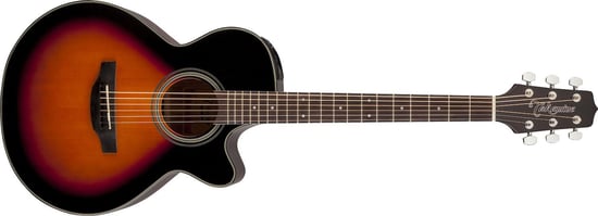 Takamine GF15CE FXC Grand Concert Electro Acoustic, Brown Sunburst