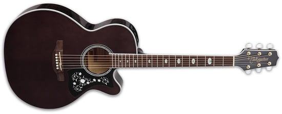 Takamine GN75CE NEX Grand Auditorium Electro Acoustic, Trans Black