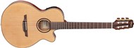 Takamine TSP148NC Thinline Nylon Electro Classical, Satin Natural