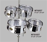 Tama MT68ST 6in & 8in Steel Mini Tymps Drums