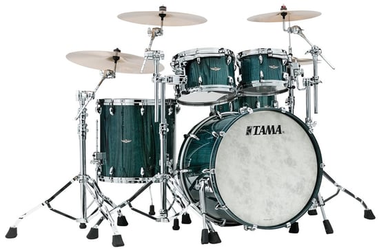 Tama Star Walnut 4 Piece Shell Pack, Light Indigo Japanese Chestnut