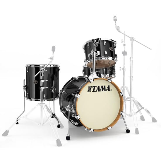 Tama VD48S Silverstar Jazz 4 Piece Shell Pack (Brushed Charcoal Black)