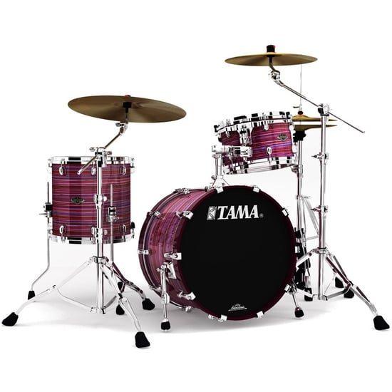 Tama WBS30RS Starclassic Walnut Birch 3 Piece Shell Pack, Phantasm Oyster