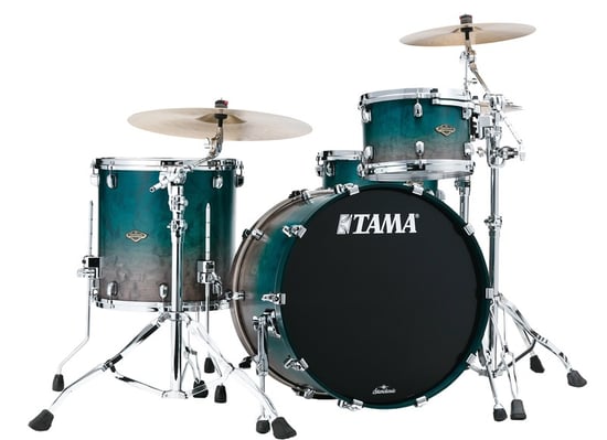 Tama WBS32RZS Starclassic Walnut Birch 3 Piece Shell Pack, Satin Sapphire Fade