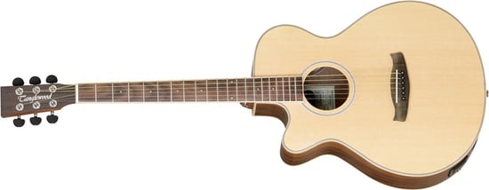 Tanglewood DBT SF CE BW Discovery Exotic Super Folk Electro Acoustic, Left Handed