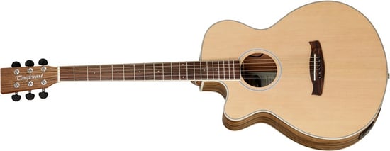 Tanglewood DBT SF CE PW Discovery Exotic Super Folk Electro Acoustic, Left Handed