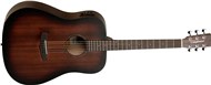 Tanglewood TWCR DE Crossroads Dreadnought Electro Acoustic, Whiskey Barrel Satin