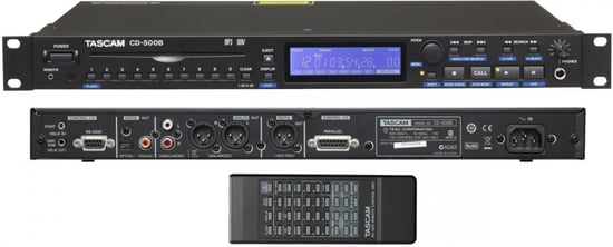 Tascam CD-500B Rackmount CD Player