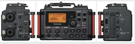 Tascam DR-60DMK2 Portable linear PCM Stereo Recorder
