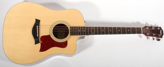 Taylor 210ce-K DLX Deluxe Dreadnought Electro Acoustic with Expression System (Koa)