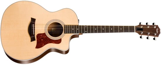 Taylor 214ce DLX Deluxe Grand Auditorium Electro Acoustic with Expression System (Rosewood)