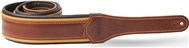 Taylor 4107 Century Leather Strap, 2.5in, Brown/Butterscotch/Black