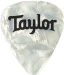Taylor 80723 Celluloid 351 Picks, .71mm, White Pearl, 72 Pack