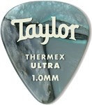 Taylor 80738 Thermex Ultra 351 Picks, 1mm, Abalone, 6 Pack